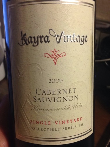 Vintage Single Cabernet Sauvignon