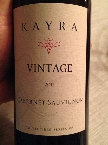 Vintage Single Cabernet Sauvignon