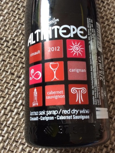 Altintepe Cinsault Carignan Cabernet Sauvignon