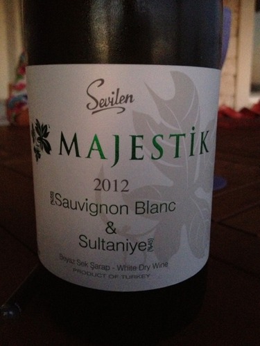 Majestik Sultaniye Sauvignon Blanc