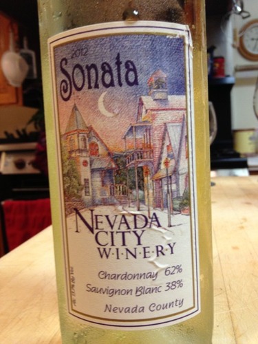 内华达索纳塔霞多丽-长相思干白Nevada City Winery Sonata Chardonnay - Sauvignon Blanc