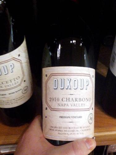 杜索弗迪安妮园沙帮乐干红Duxoup Frediani Vineyard Charbono