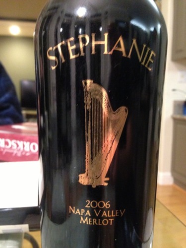 Napa Valley Stephane Merlot