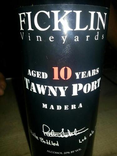 Ficklin Aged 10 Years Tawny Port