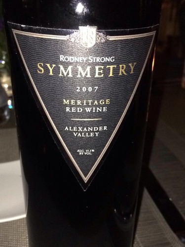 Symmetry Alexander Valley Meritage Red0