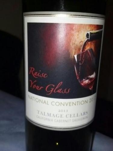 California Raise Your Glass National Convention Cabernet Sauvignon