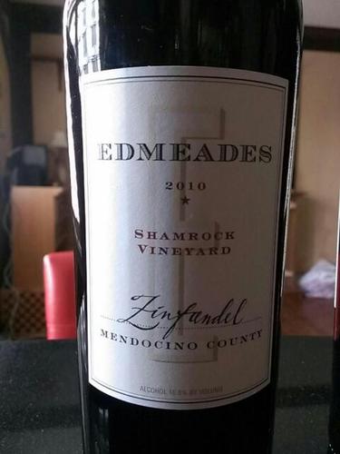 埃德米三叶草仙粉黛干红Edmeades Shamrock Zinfandel