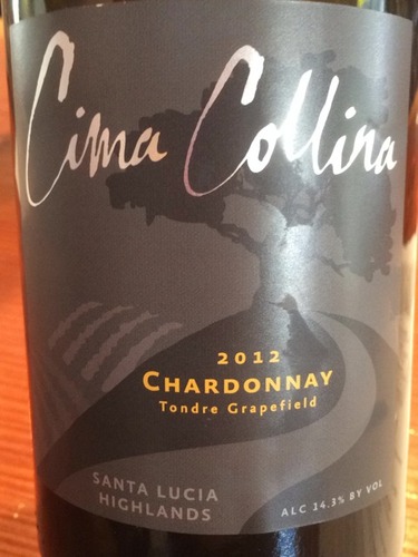 西玛科里纳汤奞格瑞菲尔德霞多丽干白Cima Collina Tondre Grapefield Chardonnay