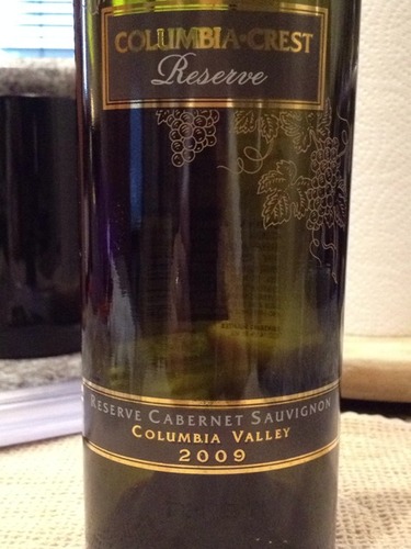 Columbia Crest Cabernet Sauvignon Columbia Valley Reserve