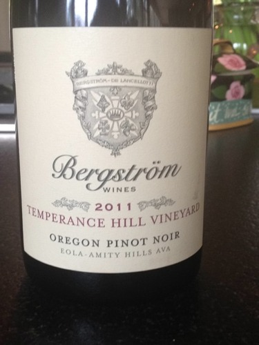 伯格斯多姆节制山园黑皮诺干红Bergstrom Wines Temperance Hill Vineyard Pinot Noir