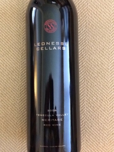 莱昂尼斯梅里蒂奇干红Leonesse Cellars Meritage