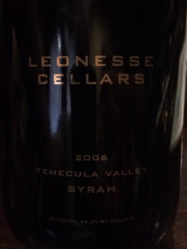 莱昂尼斯蒂梅丘拉谷西拉干红Leonesse Cellars Syrah