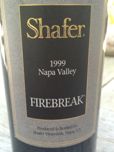 思福防火线桑娇维塞干红Shafer Napa Valley Firebreak