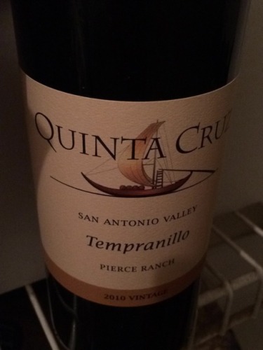 Pierce Ranch San Antonio Valley Tempranillo