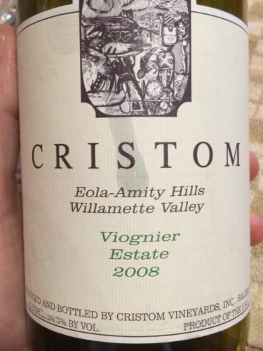 克里斯顿维欧尼干白Cristom Viognier