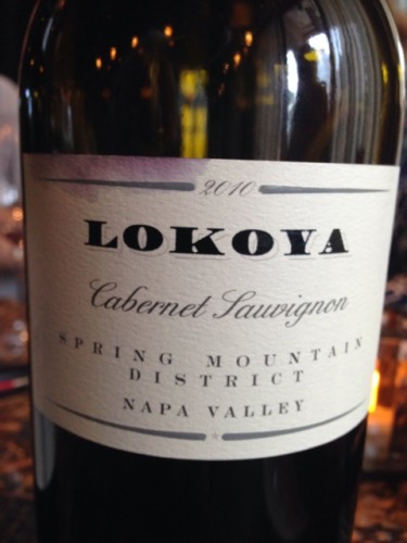 Lokoya Spring Mountain Cabernet Sauvignon