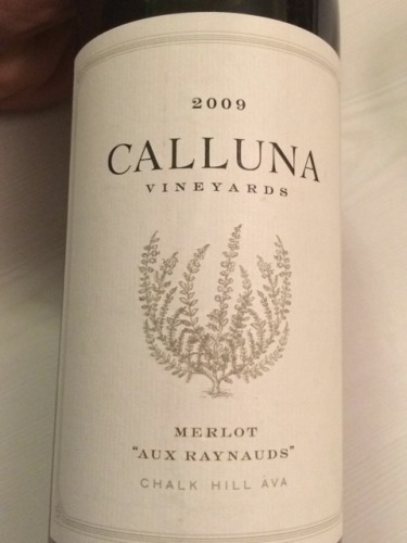 卡露娜奥克斯蕾娜梅洛干红Calluna Vineyards Aux Raynauds Merlot