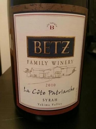 Yakima Valley La Côte Patriarche Syrah