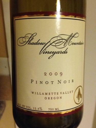 Reserve Willamette Valley Oregon Pinot Noir