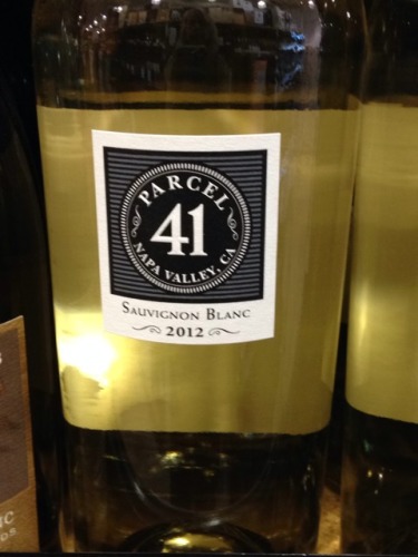 Napa Valley Parcel 41 Sauvignon Blanc