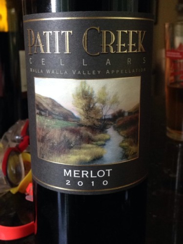 帕提梅洛干红Patit Creek Cellars Merlot