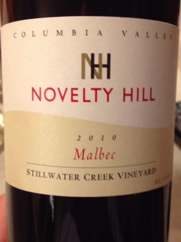 新奇山静溪葡萄园马尔贝克干红Novelty Hill Stillwater Creek Vineyard Malbec