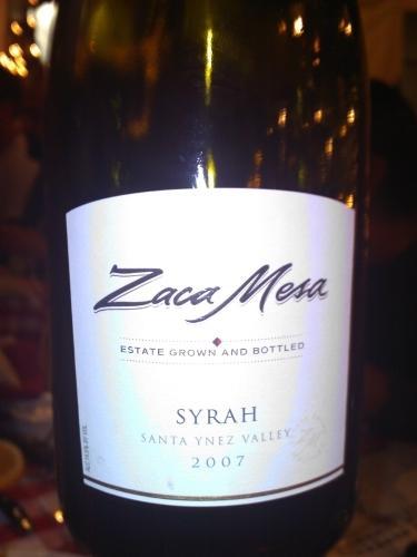 Zaca Mesa Estate Syrah