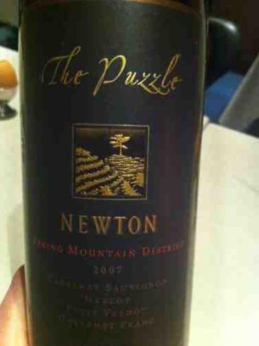 纽顿谜宫混酿干红Newton The Puzzle Red Blend