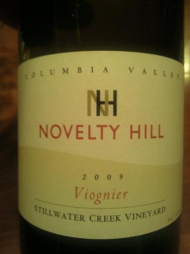 新奇山静溪葡萄园维欧尼干白Novelty Hill Stillwater Creek Vineyard Viognier