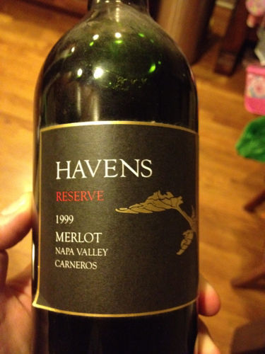 黑文斯珍藏梅洛干红Havens Reserve Merlot Carneros