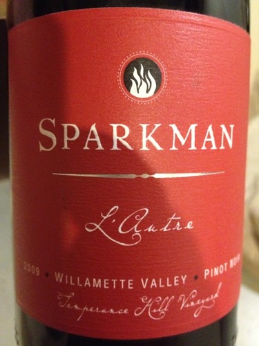 Willamette Valley L'Autre Pinot Noir