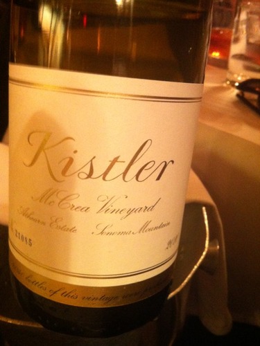 吉斯特勒麦克瑞尔霞多丽干白Kistler Vineyards McCrea Chardonnay