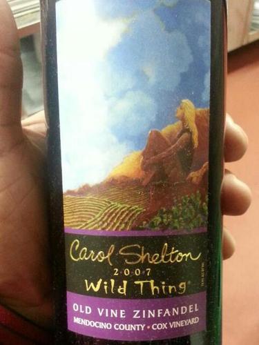 Wild Thing Old Vine Zinfandel