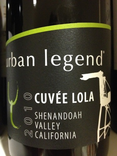 Legend Cuvée Lola Shenandoah Valley California