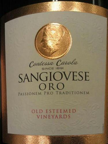 Carola Sangiovese Oro