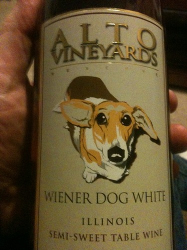 Wiener Dog White