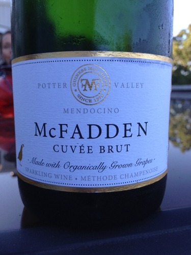 Potter Valley Mendocino Cuvée Brut Méthode Champagne