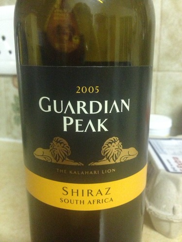 狮王之巅西拉干红Guardian Peak Shiraz