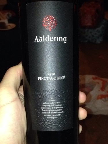 奥德琳皮诺塔吉桃红Aaldering Pinotage Rose