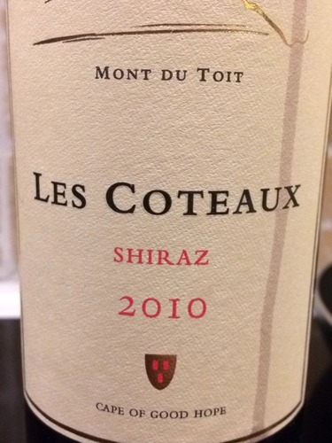 杜伊特山莱斯西拉干红Mont du Toit Les Coteaux Shiraz