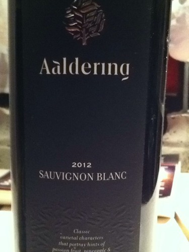 奥德琳长相思干白Aaldering Sauvignon Blanc