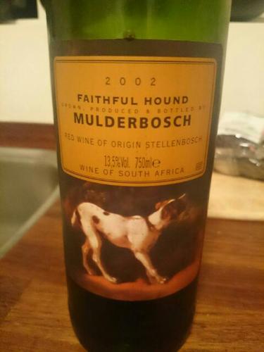 蒙德布什忠犬干红Mulderbosch Faithful Hound