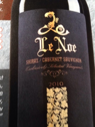 Le Noe Shiraz Cabernet Sauvignon