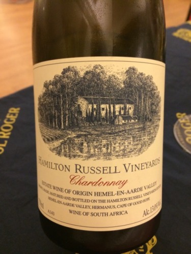 汉密尔顿霞多丽干白Hamilton Russell Vineyards Chardonnay Hemel en Aarde Valley