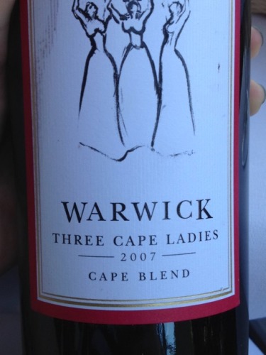 沃悦客酒庄三位开普敦仕女干红Warwick Estate Three Cape Ladies