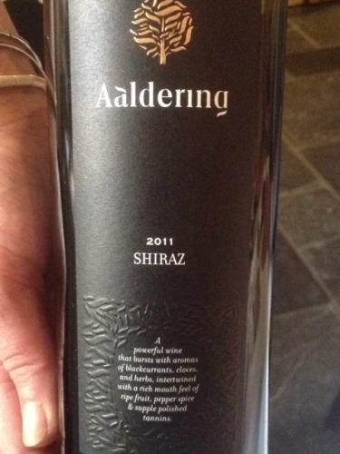 奥德琳设拉子干红Aaldering Shiraz