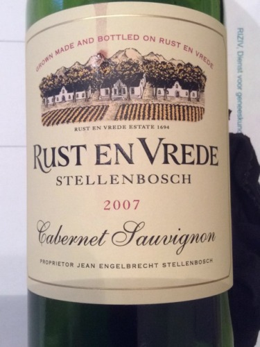 瑞斯德路赤霞珠干红Rust en Vrede Cabernet Sauvignon