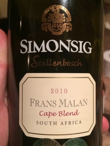 Stellenbosch Reserve Frans Malan