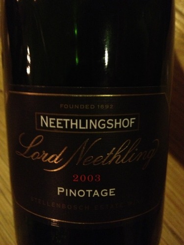 Lord Neethling Pinotage