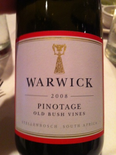 沃悦客酒庄皮诺塔吉干红Warwick Estate OLD BUSH VINES Pinotage